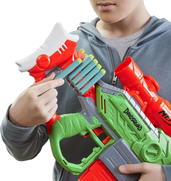 DinoSquad Rex-Rampage Motorized Dart Blaster with 20 Darts