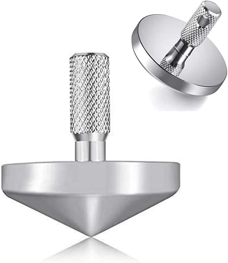 Precision Stainless Steel Spinning Top - Unique Desk Toy Gift