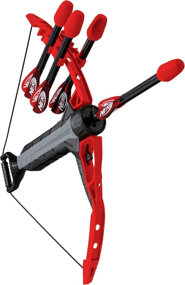 NERF Rip Rocket Bow & Arrow Set - Foam Blaster for Indoor/Outdoor Play