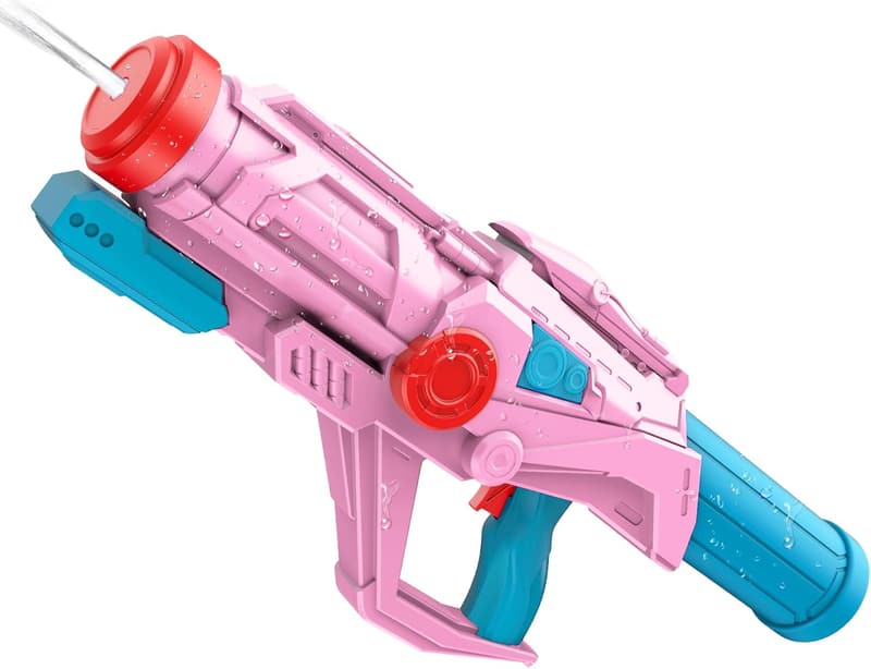 Summer Water Soaker Blaster - 32ft Range, Pink