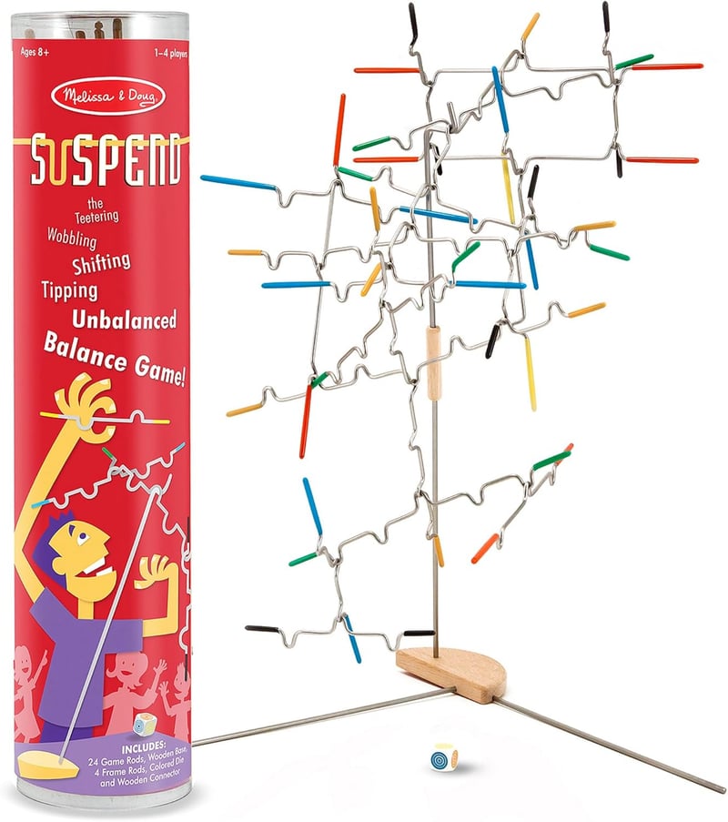 Family Game Night: Melissa & Doug Suspend Wire Balance Game (31 pcs)