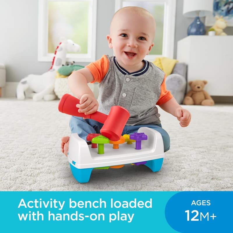 Fisher-Price Toddler Tap & Turn Tool Bench Playset