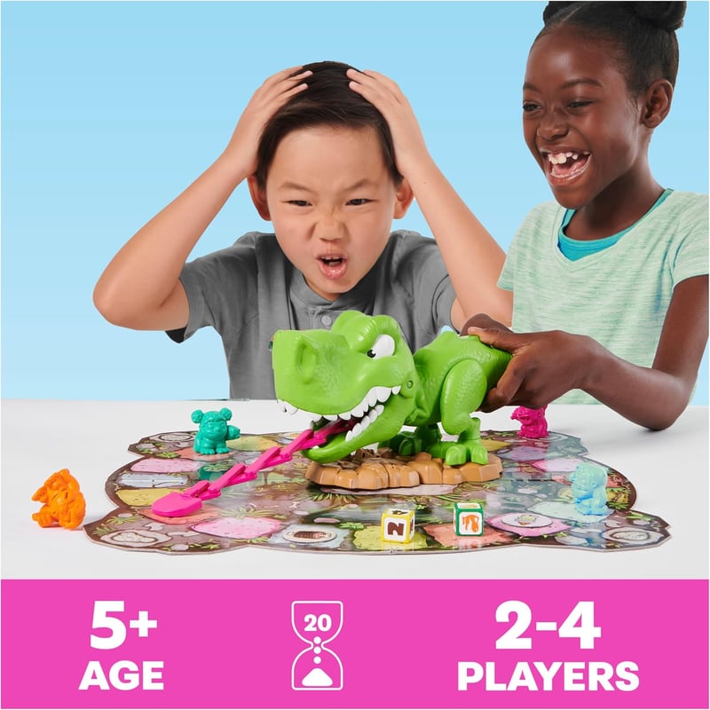 Interactive Dinosaur Toy for Kids - Snack-O-Saurus Rex Game