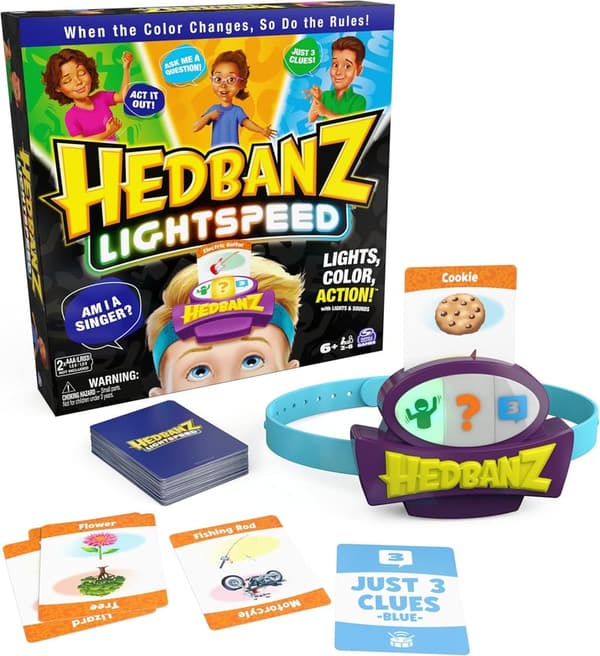 Lightspeed Game with Lights & Sounds for Family Fun Ages 6+