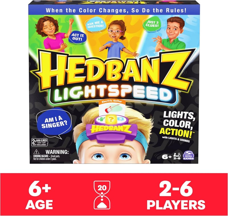 Lightspeed Game with Lights & Sounds for Family Fun Ages 6+
