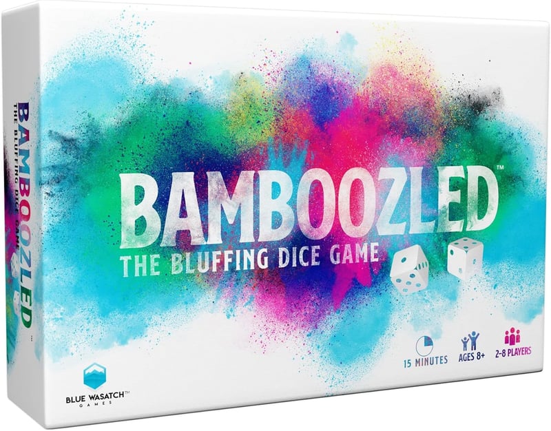 Bamboozled - Fun Bluffing Dice & Card Game for All Ages