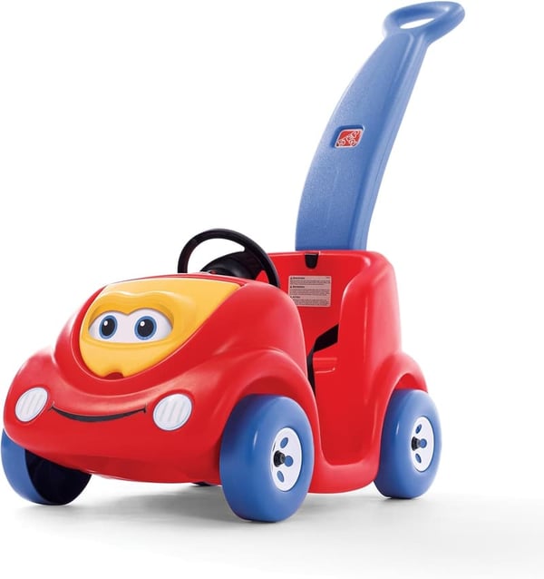 Step2 Red Push Around Buggy for Toddlers with Horn & Seat Belt
