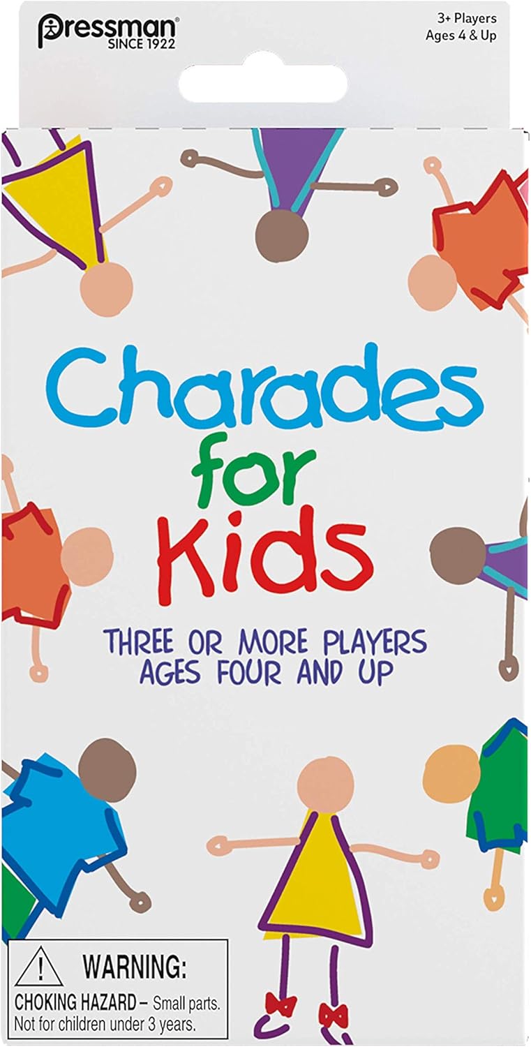 Kids' Charades Game - No Reading Required, Multicolor