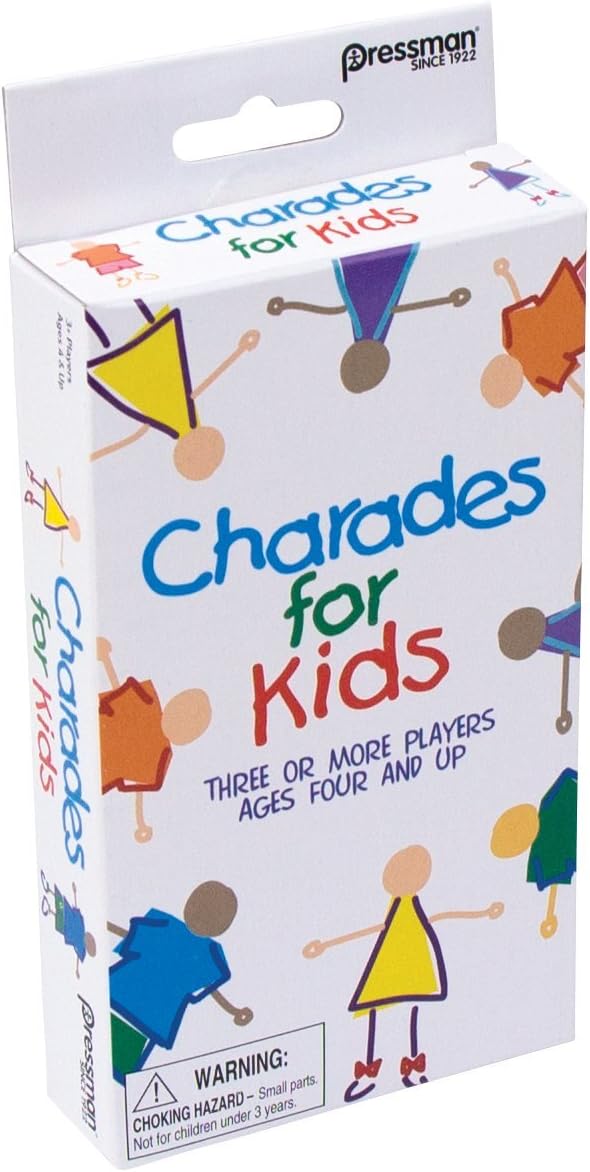 Kids' Charades Game - No Reading Required, Multicolor