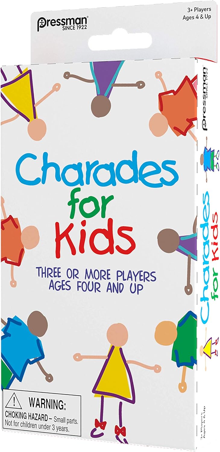 Kids' Charades Game - No Reading Required, Multicolor