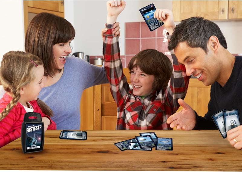 Ultimate Military Jets Top Trumps Card Game for Kids & Adults