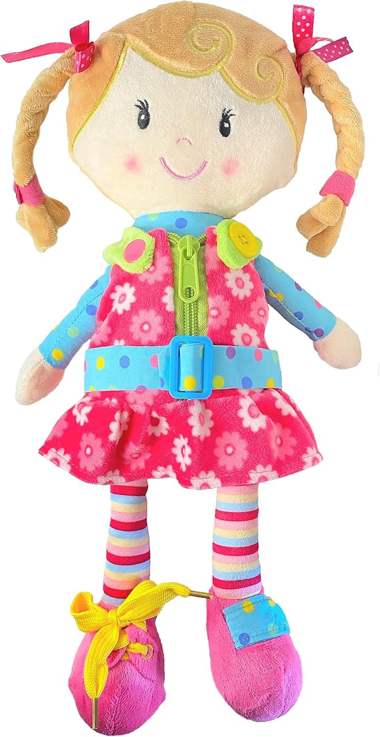 Montessori Dress Me Doll for Toddlers - 15