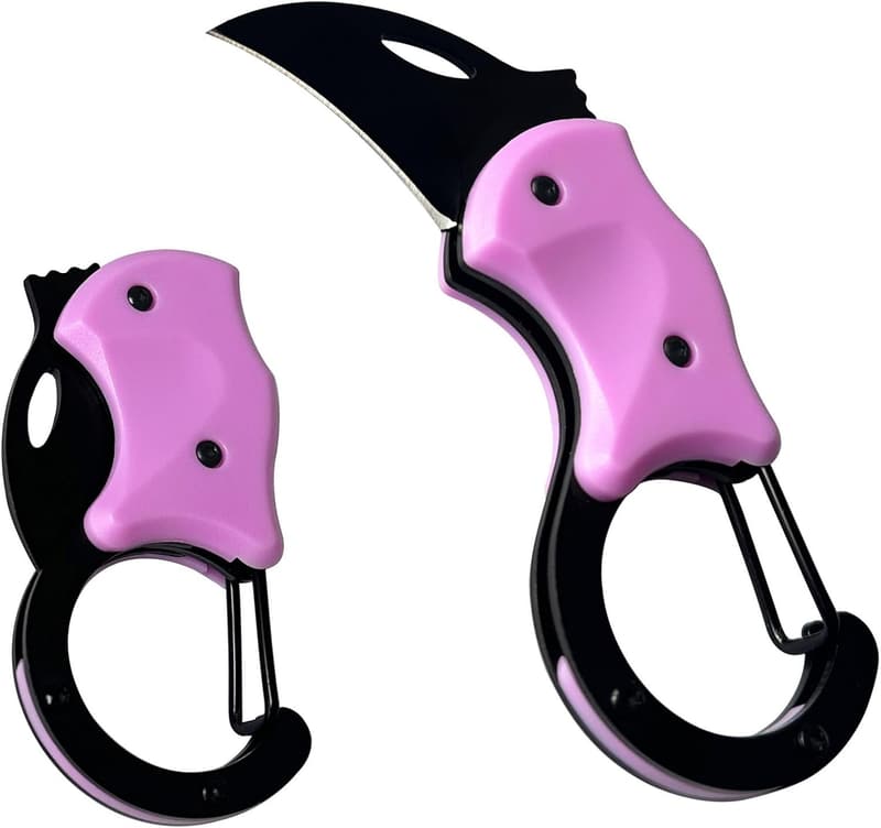 Mini Folding Keychain Knife with 1.34