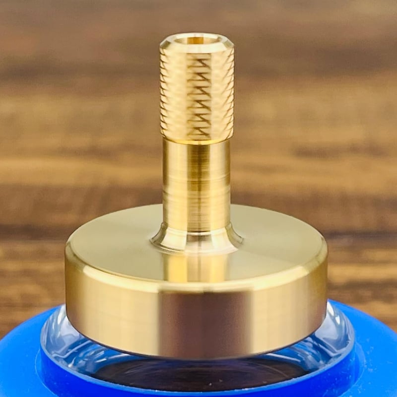 Brass Spinning Top Toy for Kids and Adults, 5-11 Minutes Spin