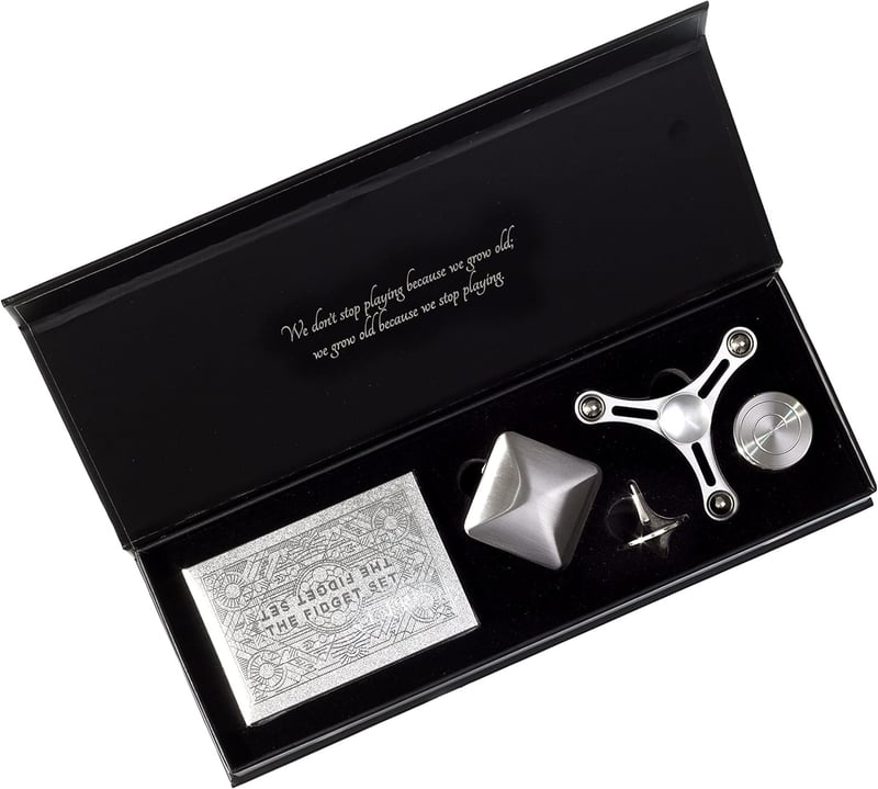 Fidget Toys for Adults | Metal Anxiety Relief Desk Gifts