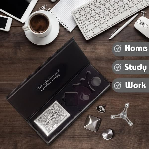 Fidget Toys for Adults | Metal Anxiety Relief Desk Gifts