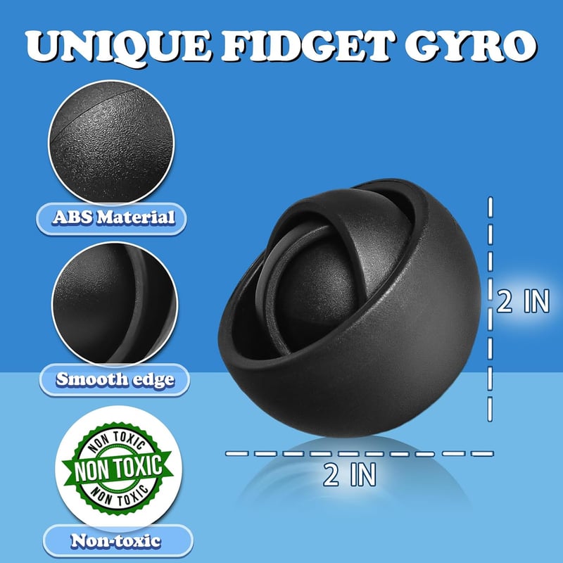Sensory Fidget Spinner Set for Adults and Teens - Stress Relief Gadgets