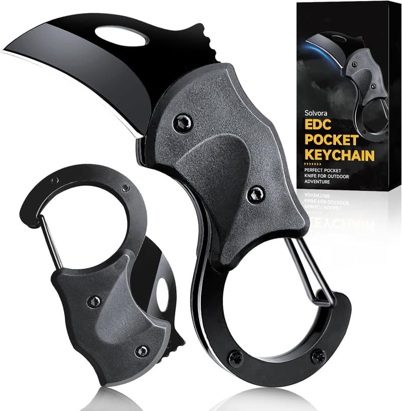 Mini Folding Pocket Knife for Men & Women - 1.34