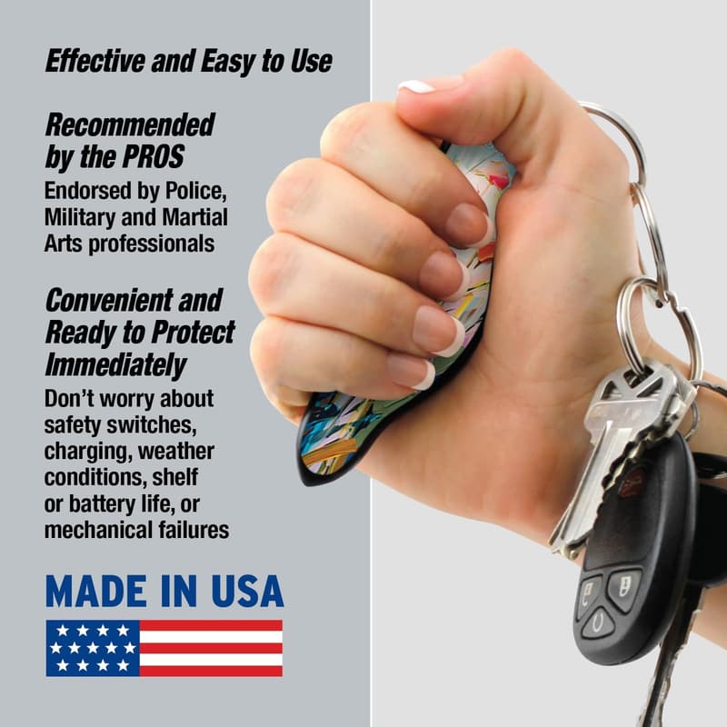 Portable Self Defense Keychain Kit - Essential Protection Kubotan