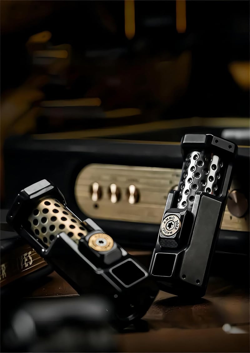 EDC Mechanical Fidget Slider with Rotating Dice - Creative Gift for Men