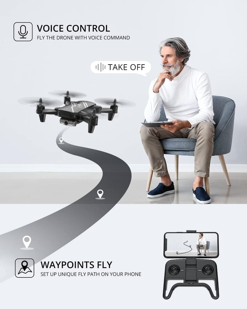 Kids' Mini Drone with 720P HD Camera - Remote Control Toy