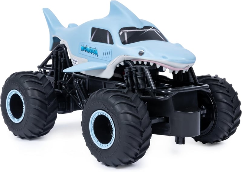 Megalodon Remote Control Monster Truck – 1:24 Scale, Kids 4+