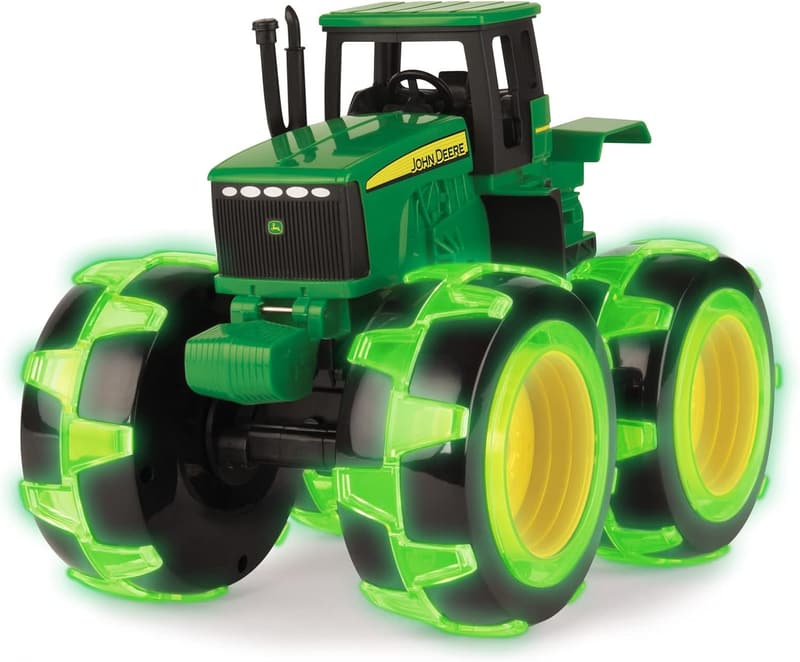 John Deere Monster Truck Toy with Motion-Activated Lights