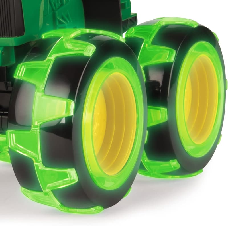 John Deere Monster Truck Toy with Motion-Activated Lights