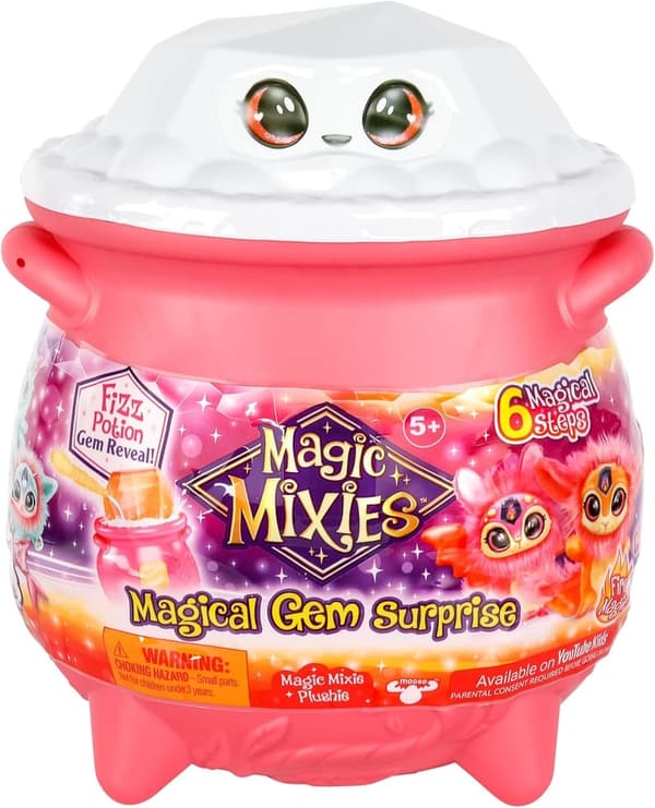 Magical Gem Surprise Cauldron with Plushie & Ring Reveal