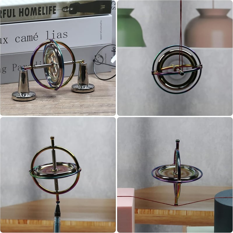 Colorful Anti-Gravity Spinner Toy - Joytech Gyroscope