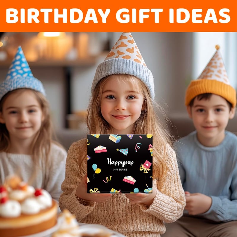 Birthday Gift Box - Socks for Kids Ages 5-10