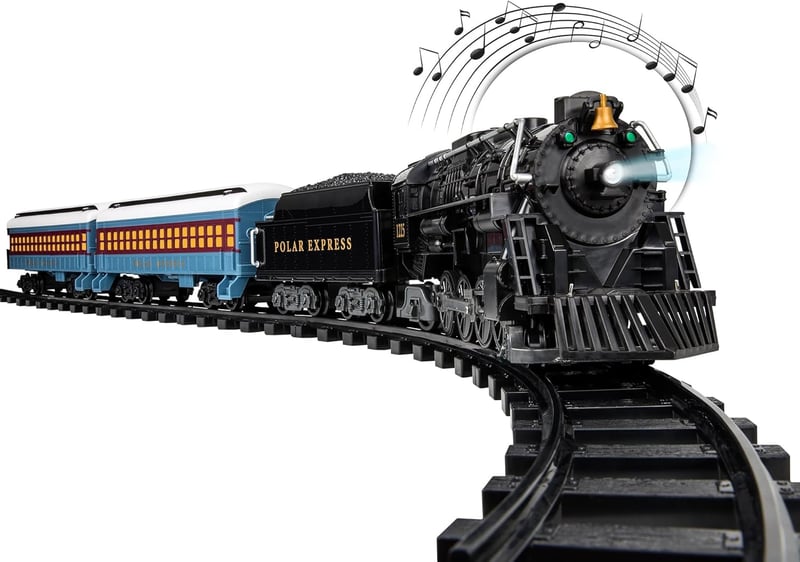 Battery-Powered Berkshire Model Train Set with Remote