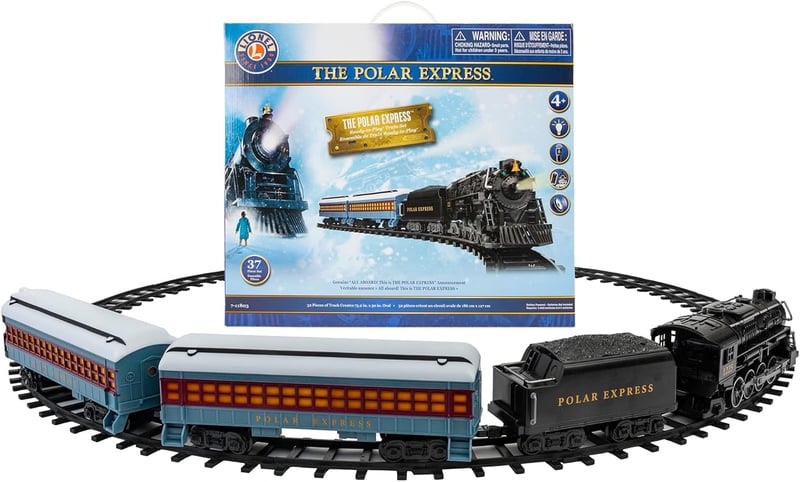 Battery-Powered Berkshire Model Train Set with Remote