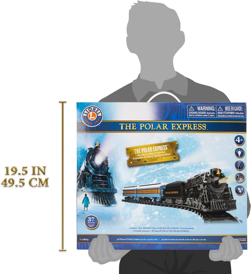 Battery-Powered Berkshire Model Train Set with Remote