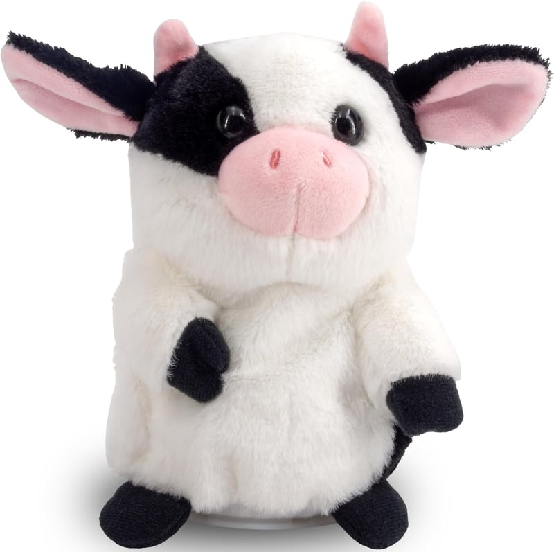 Talking Milk Cow Plush Toy - Birthday & Christmas Gift for Kids