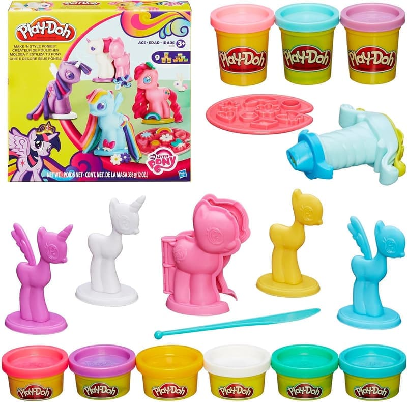 My Little Pony Play-Doh Make & Style Ponies Playset