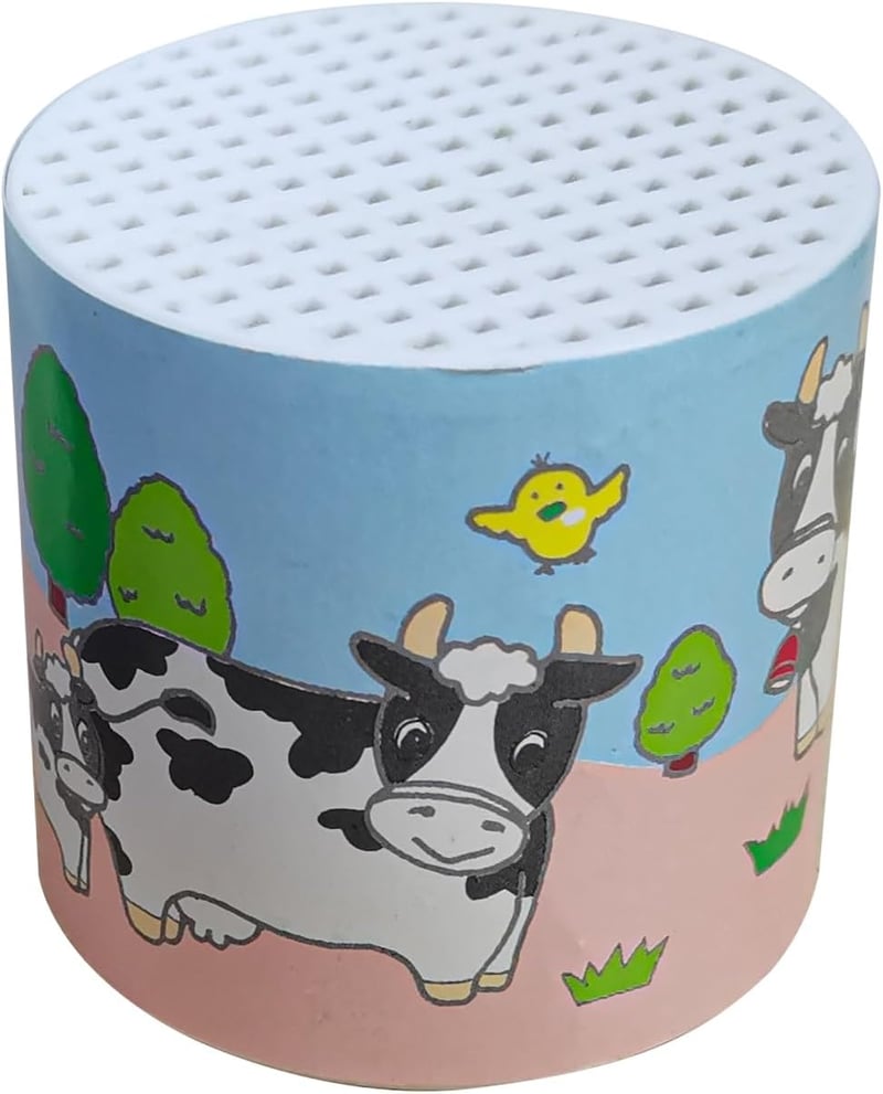 Mooing Cow Sound Toy | Multicolor Farm Animal Noise Maker
