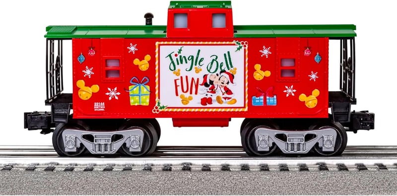 Disney Christmas LionChief Bluetooth O Gauge Electric Train Set