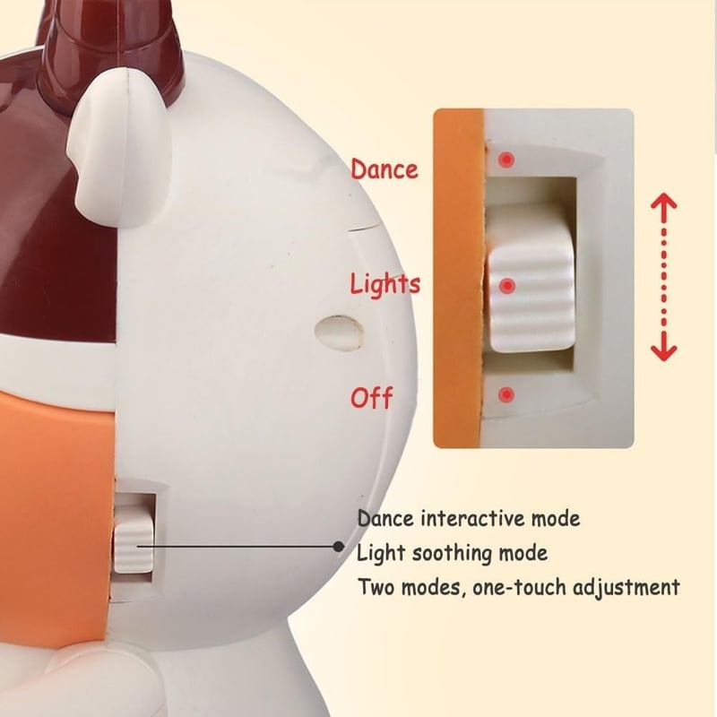 Interactive Musical Dancing Cow Toy for Toddlers