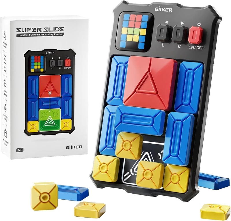 Super Slide Puzzle Game - 500+ Brain Teaser Challenges for Kids