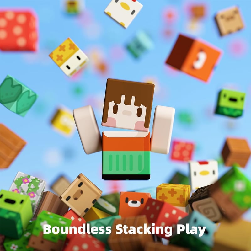 STEM Magnetic Animal Farm Building Blocks for Toddlers 3+