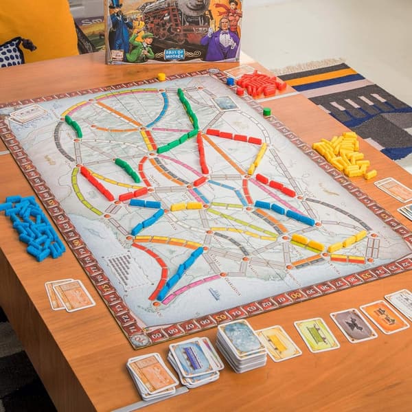 Ticket to Ride Board Game - Strategy Adventure for 2-5 Players