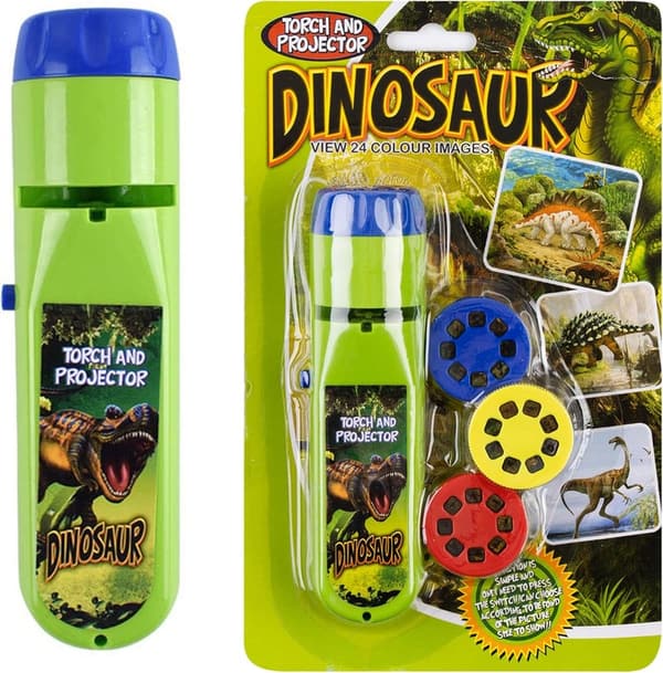 Dinosaur Educational Projector Toy Flashlight for Kids