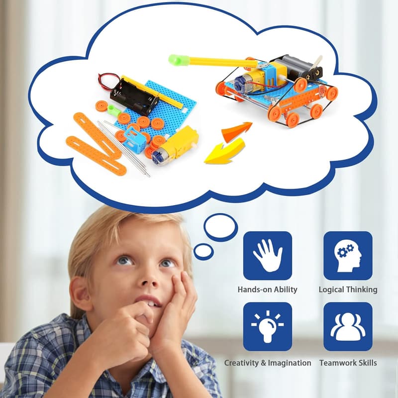 STEM Science Kit for Kids 6-14 | Robotics & Engineering Experiments