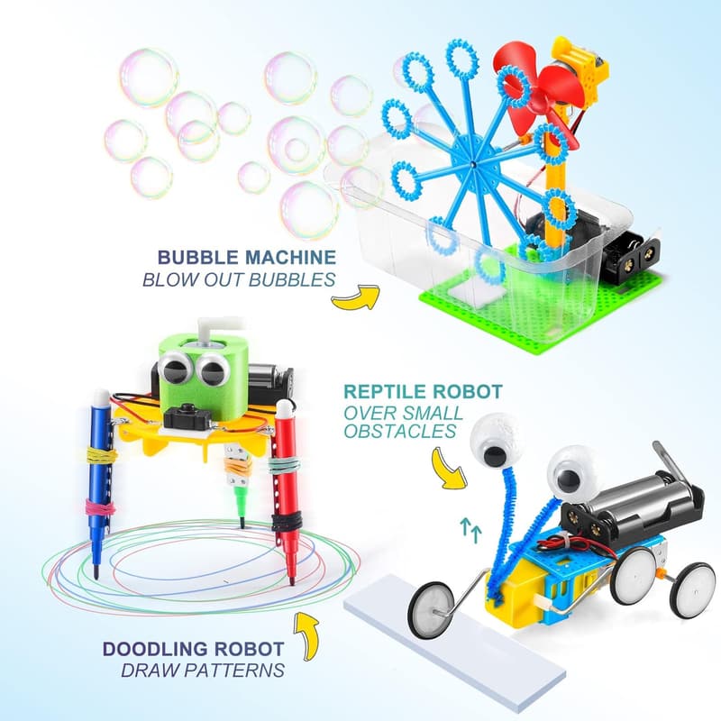 STEM Science Kit for Kids 6-14 | Robotics & Engineering Experiments