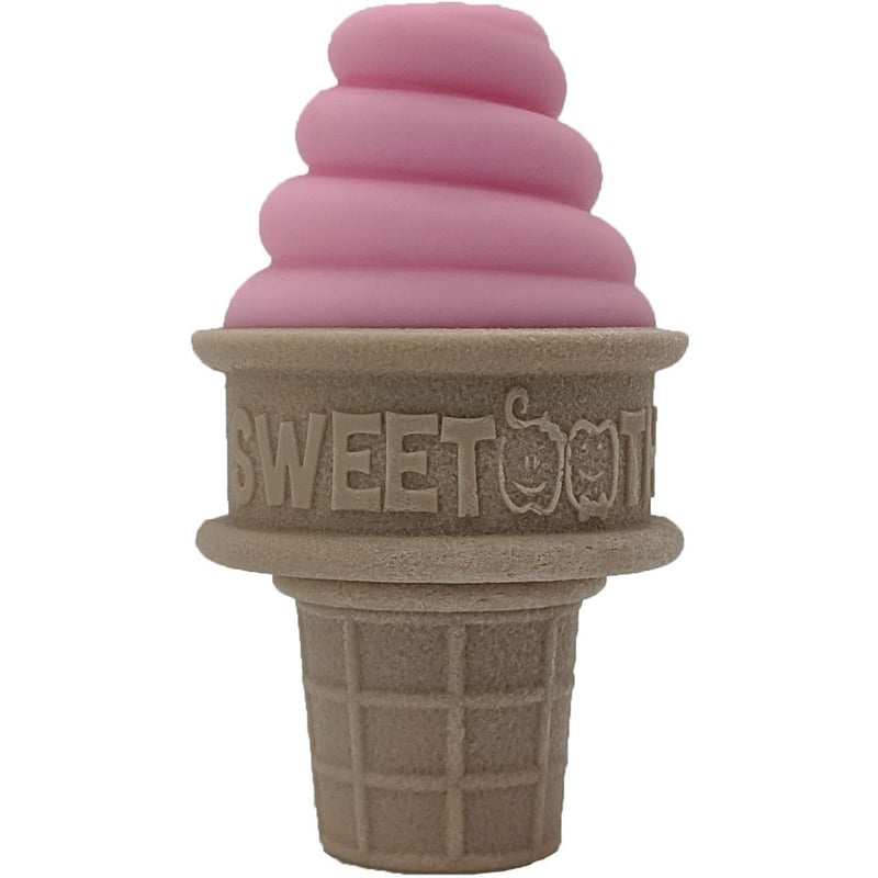 Pink Ice Cream Cone Baby Teether
