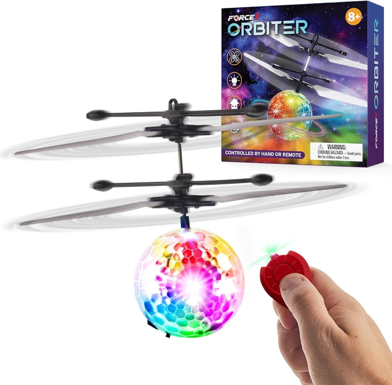 Hand-Controlled Mini UFO Drone Toy for Kids