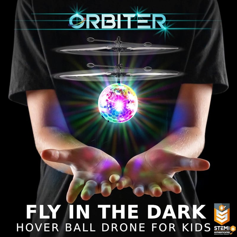 Hand-Controlled Mini UFO Drone Toy for Kids