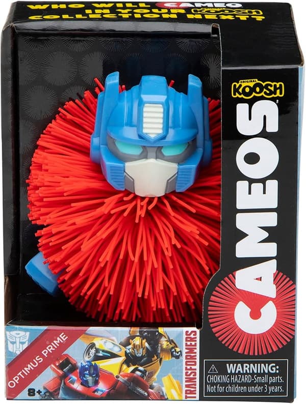 Optimus Prime Fidget Ball - Transformers Collectible for Ages 8+