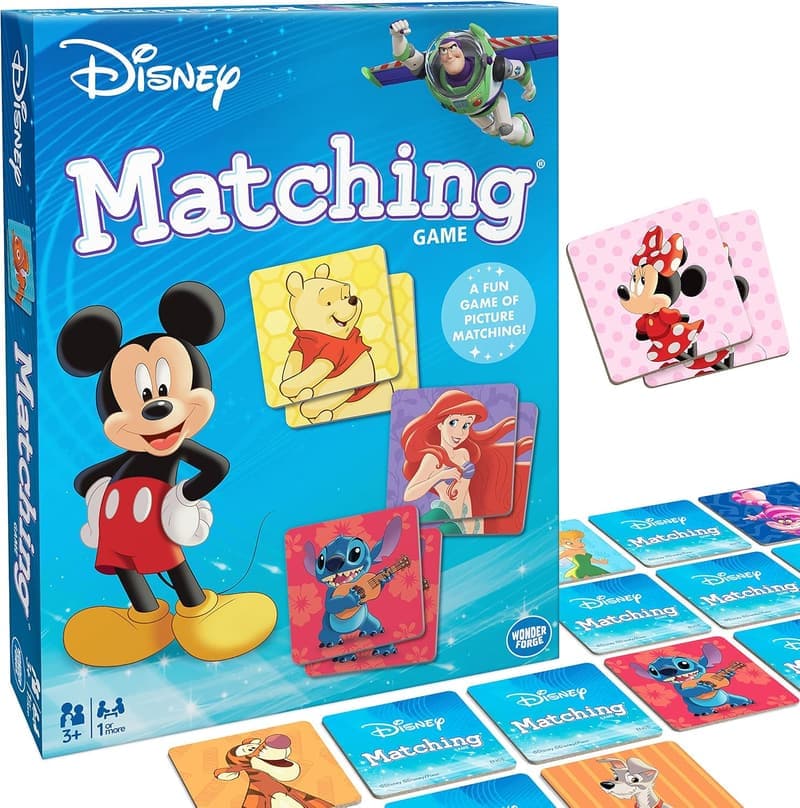 Disney Matching Game – Memory Game for Kids Ages 3+